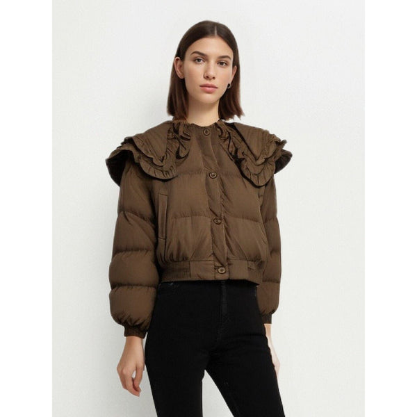 The Cocoa Long Sleeve Winter Puffer Jacket 0 SA Styles 