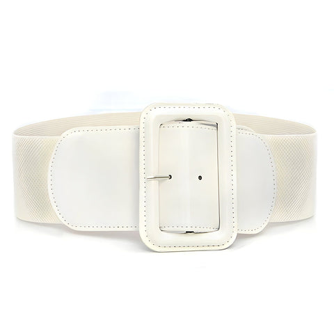 The Elspeth Waistband Belt - Multiple Colors SA Formal White 79x7.5 cm 