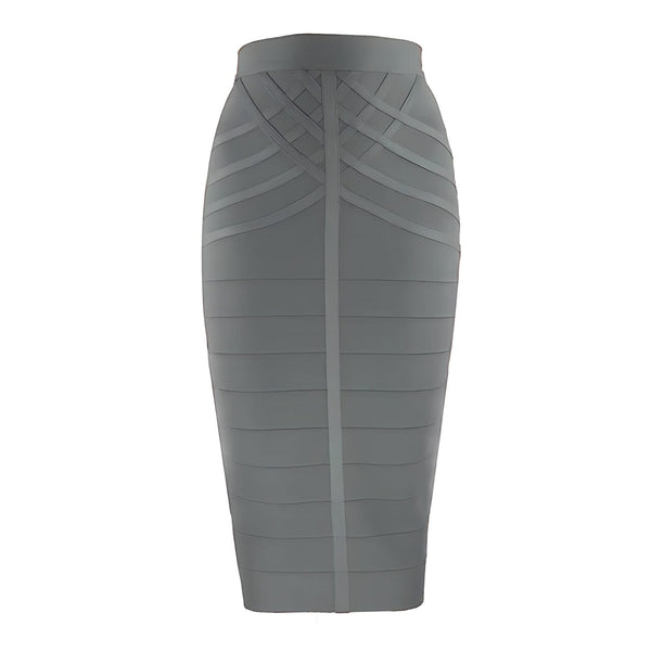 The Rosamund Long Skirt - Multiple Colors SA Formal Gray XL 