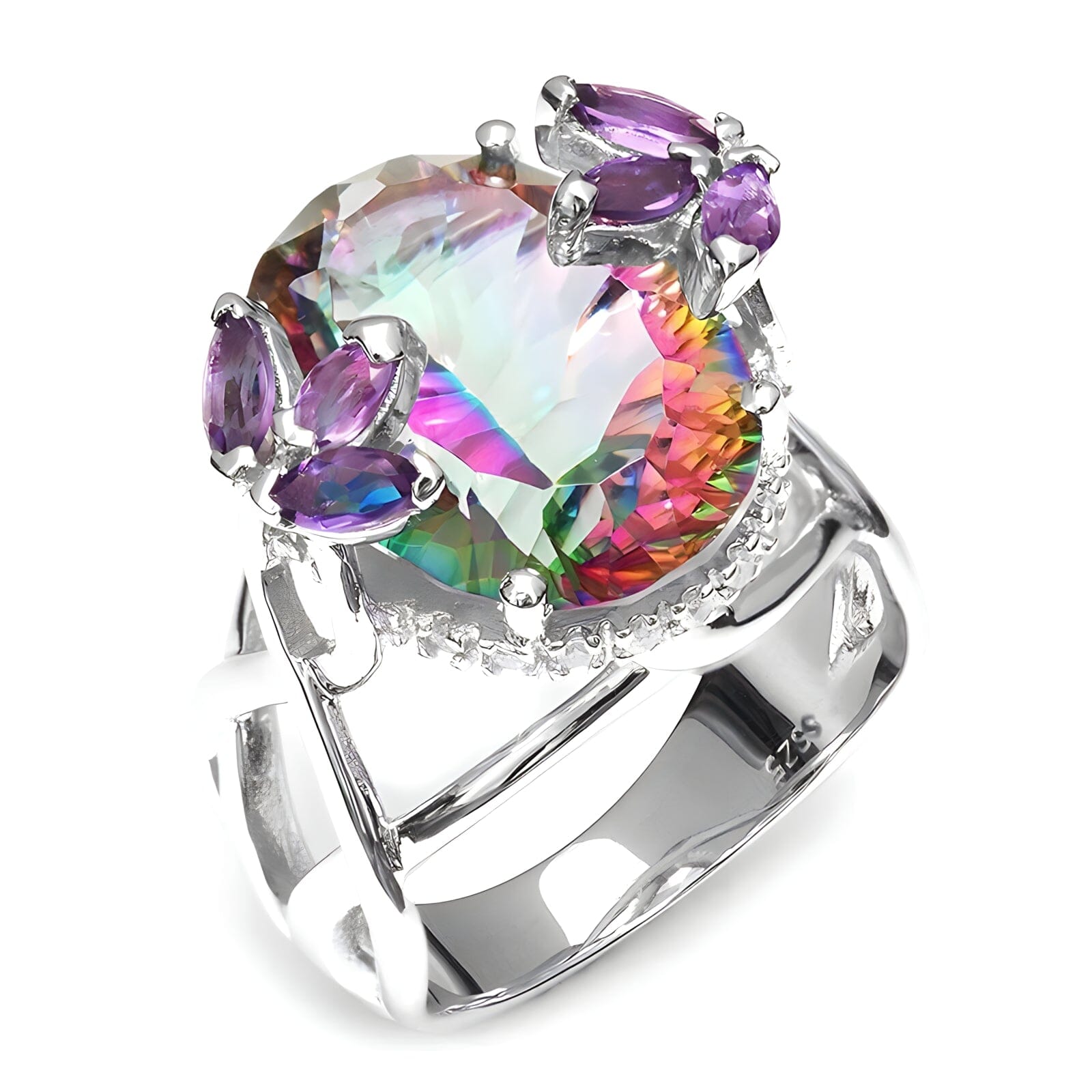 The Seraphine Crystal Ring SA Formal 5 