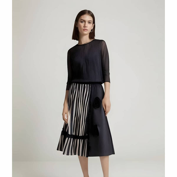 The Adelina Patchwork Skirt SA Formal 