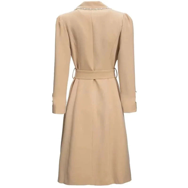 The Demetria Long Sleeve Trench Coat Saint Ashley 