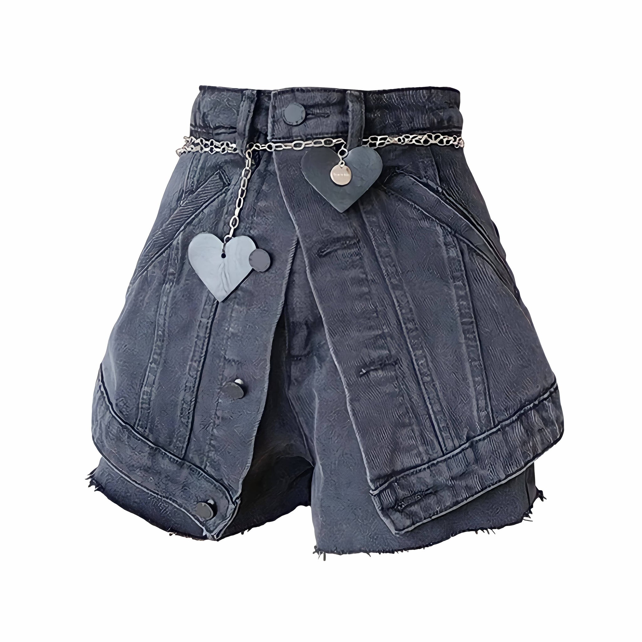 The Graciana High Waist Denim Shorts SA Formal S 