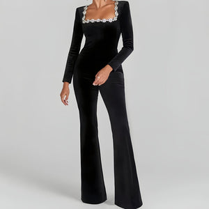 The Honoria Long Sleeve Jumpsuit SA Formal XS 