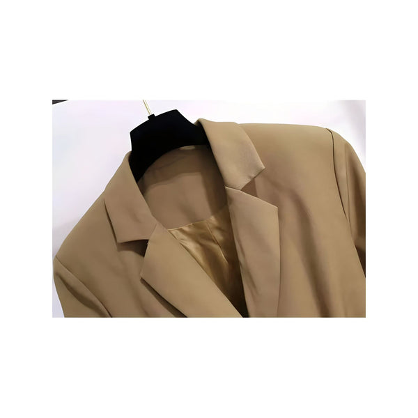 The Lysandra Long Sleeve Belted Blazer - Multiple Colors SA Formal 