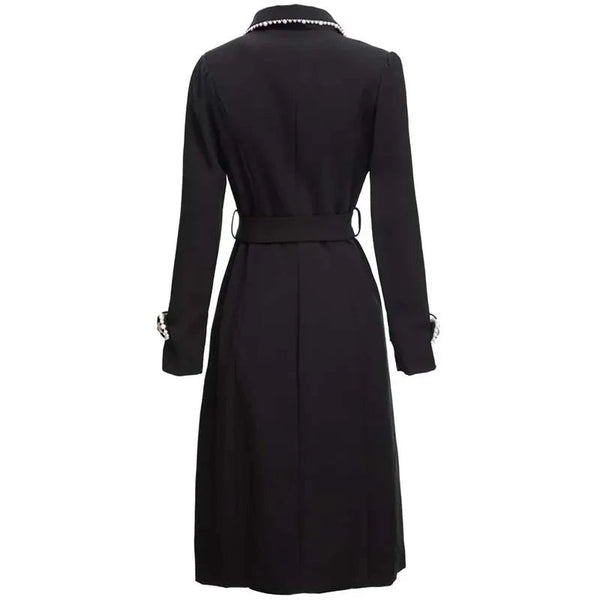 The Demetria Long Sleeve Trench Coat Saint Ashley 