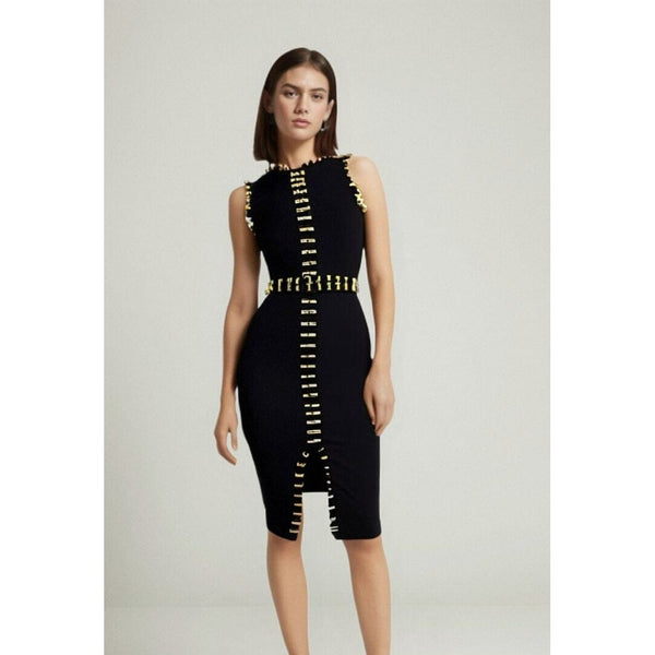 The Gemma Studded Split-Front Dress - Multiple Colors Shop5798684 Store 