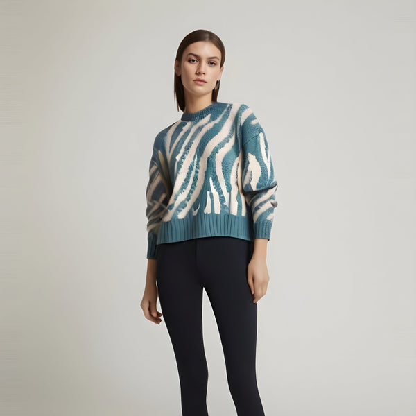 The Tigress Long Sleeve Pullover Sweater SA Studios 