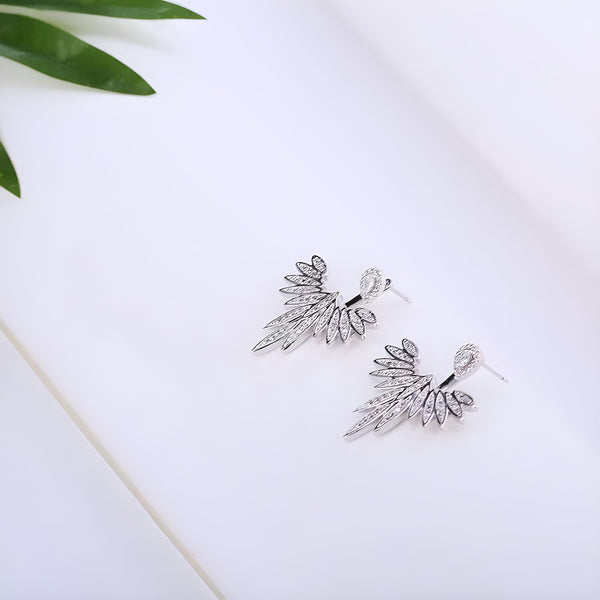 The Phoenix Crystal Stud Earrings Luke + Larry 