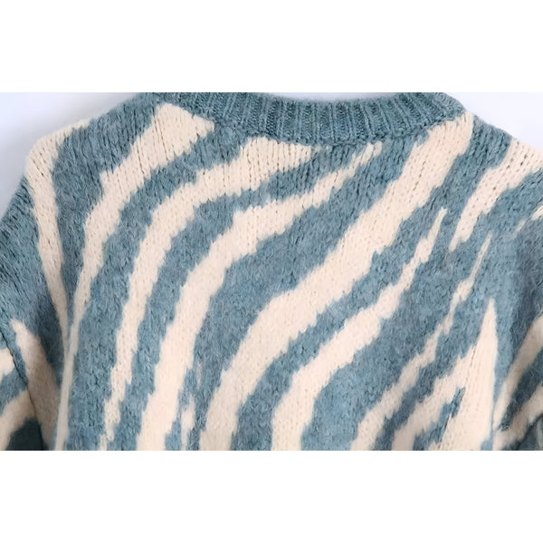 The Tigress Long Sleeve Pullover Sweater SA Studios 