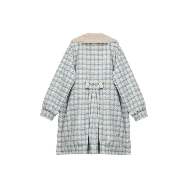 The "Harper" Long Tail Plaid Overcoat 0 SA Styles 